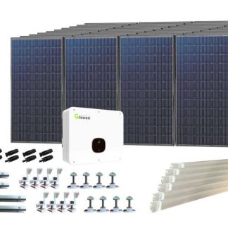 Kraftig solcellsanläggning 20 Kw on-grid